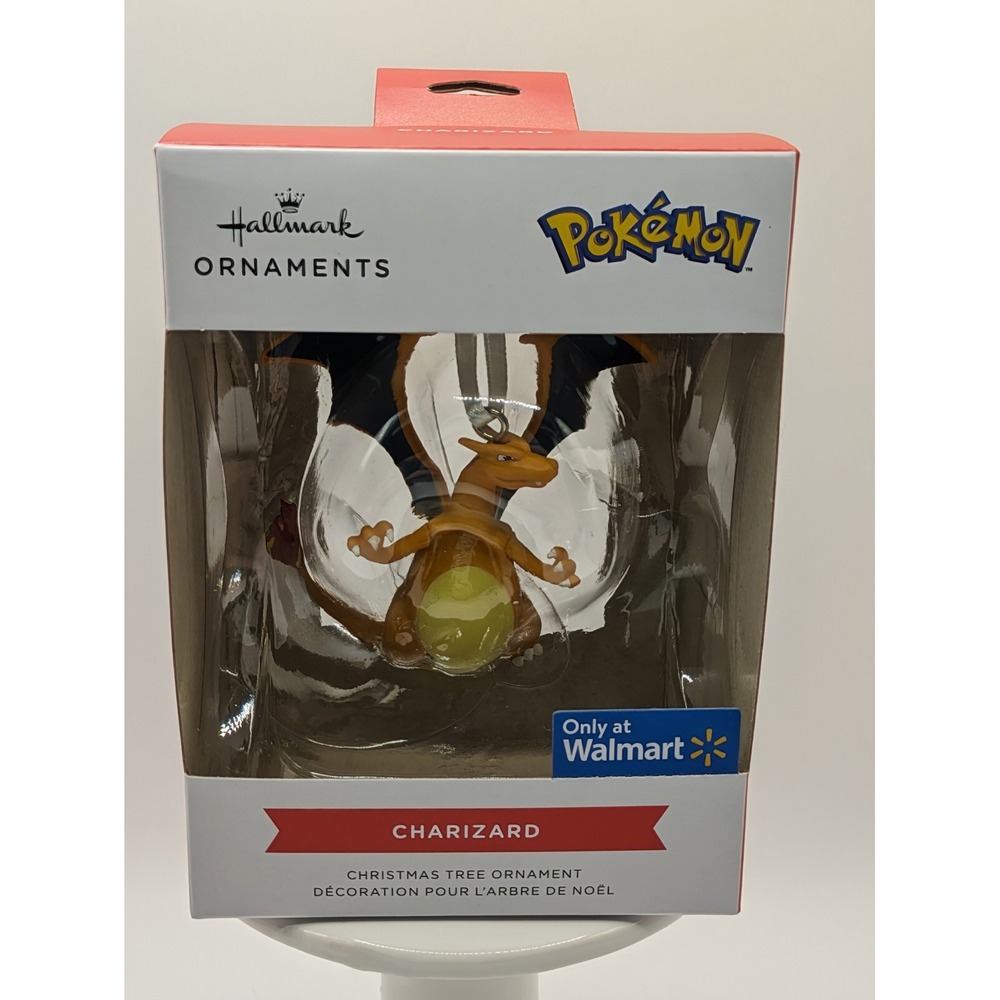 Pokémon Charizard Ornament 2023 Hallmark Walmart Exclusive Brand New